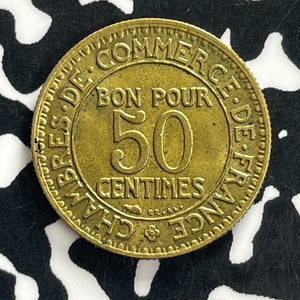 1922 France 50 Centimes Lot#C1274 High Grade! Beautiful!