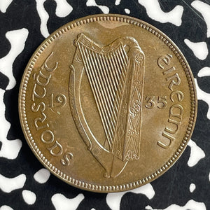 1935 Ireland 1 Penny Lot#T7134 High Grade! Beautiful!