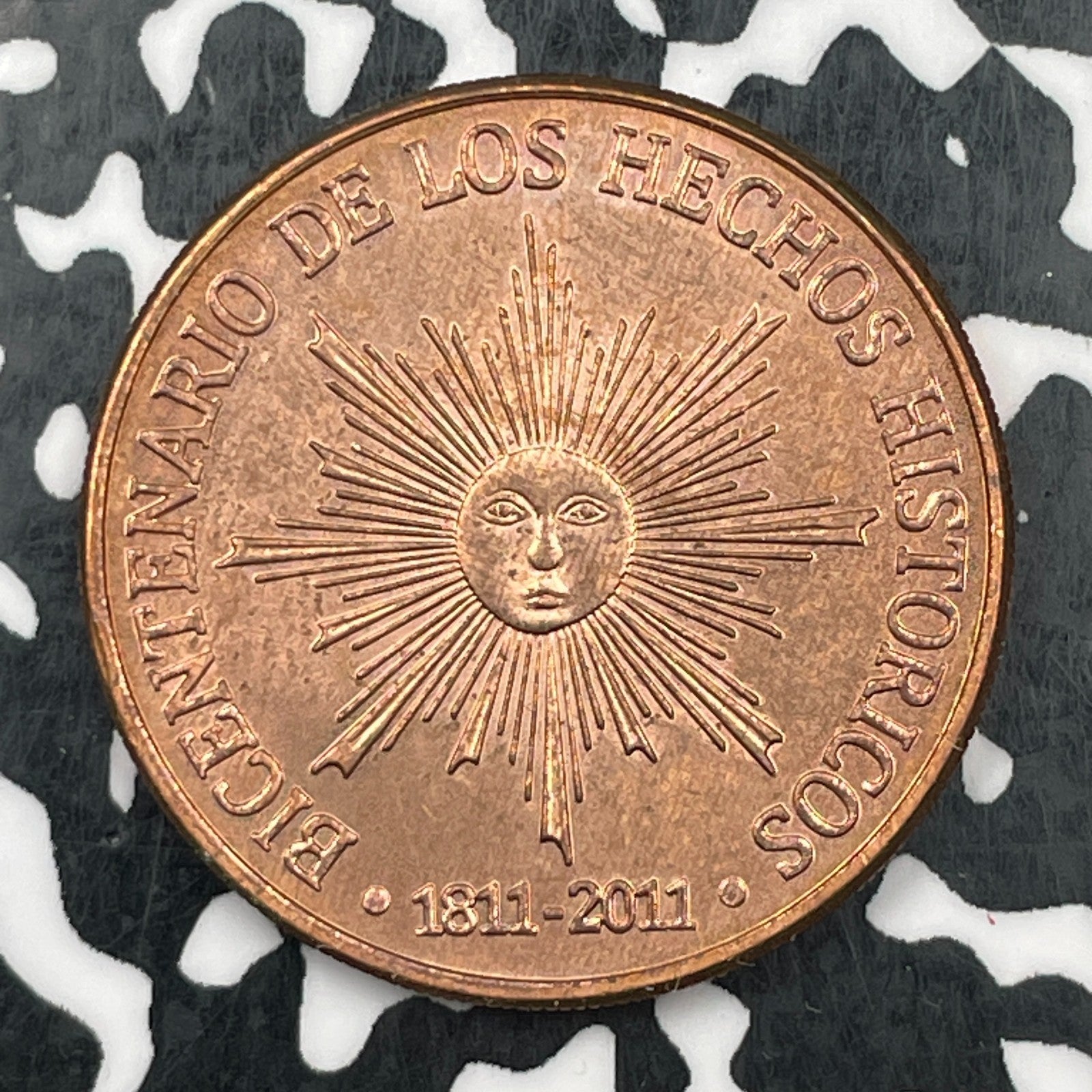 2011 Uruguay 50 Pesos Lot#F9465 High Grade! Beautiful!