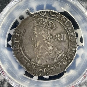 (1641-43) G.B. Charles I 1 Shilling PCGS XF40 Lot#G937 Silver! S-2799
