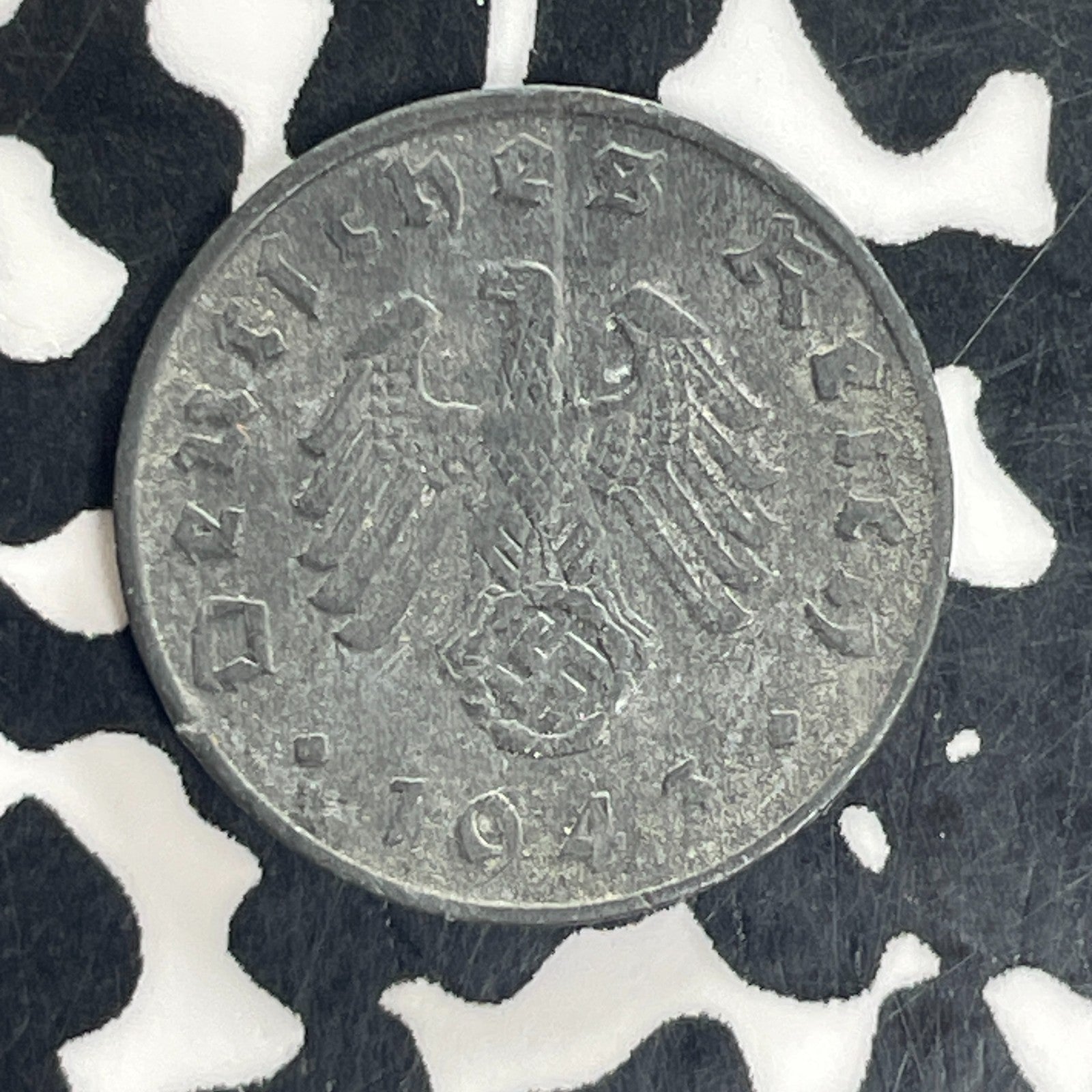 1943-D Germany 1 Pfennig Lot#C5086