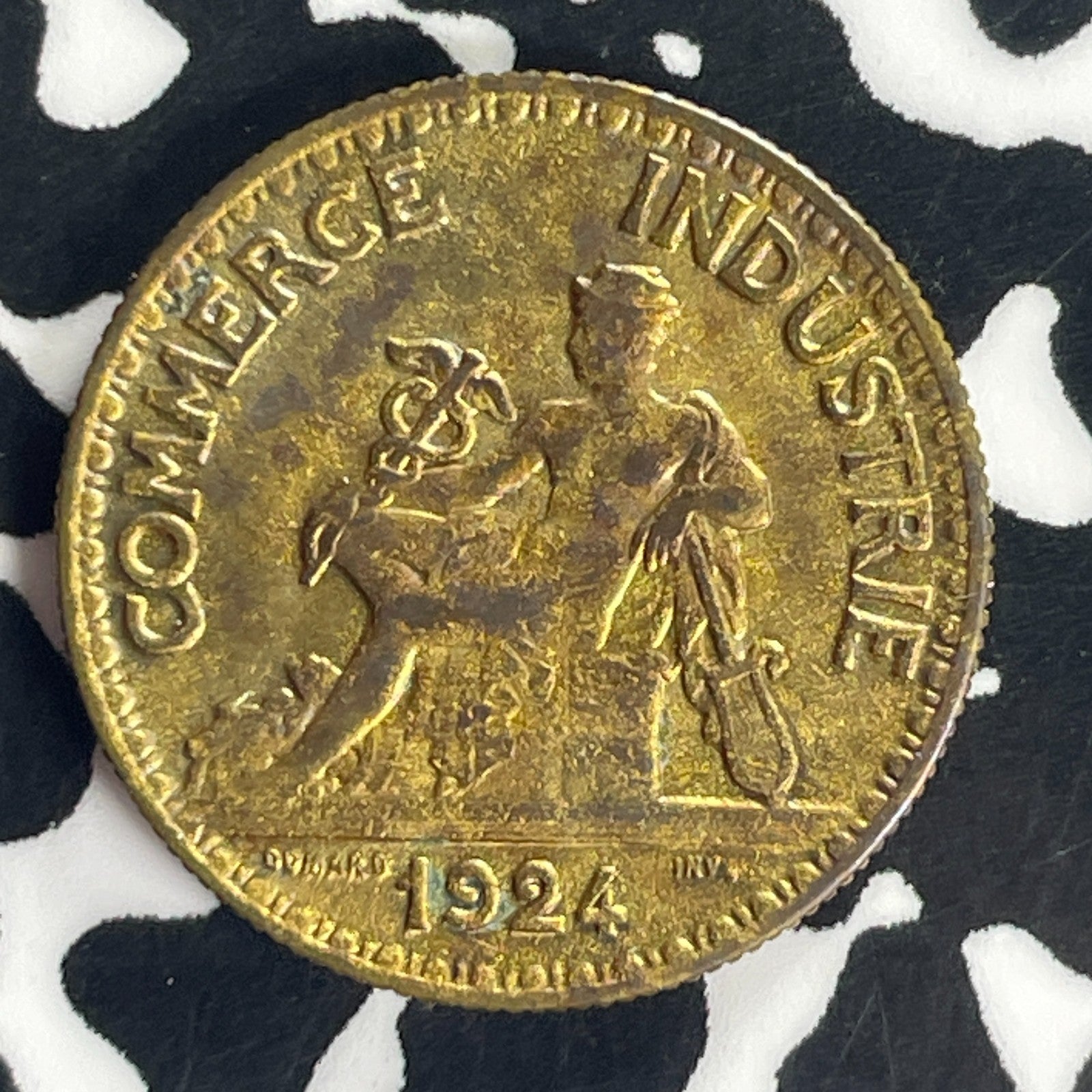1924 France 50 Centimes Lot#T8827 Nice!