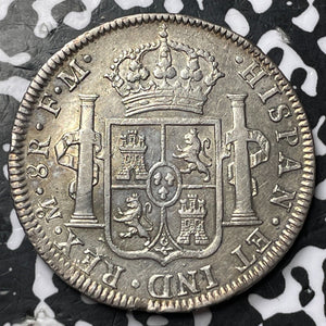 1797-Mo FM Mexico 8 Reales Lot#JM7195 Large Silver Coin! Nice!