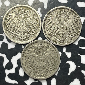 1913-A Germany 5 Pfennig (3 Available) (1 Coin Only)