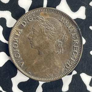 1881-H Great Britain Farthing Lot#T8666 Nice!