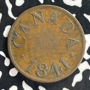 1841 Lower Canada Duncan & Co. 1/2 Penny Token Lot#T7752