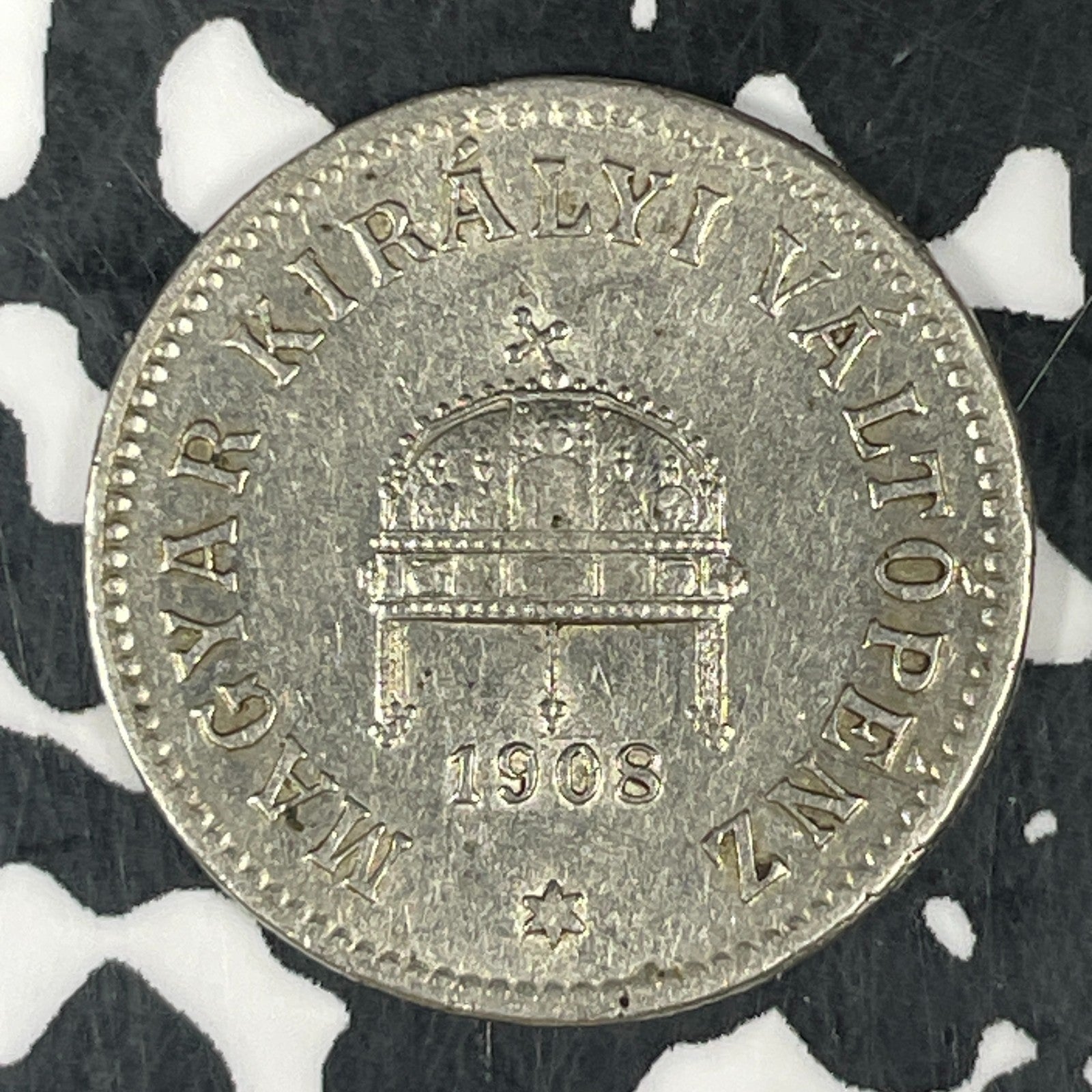 1908 Hungary 10 Filler Lot#C6917