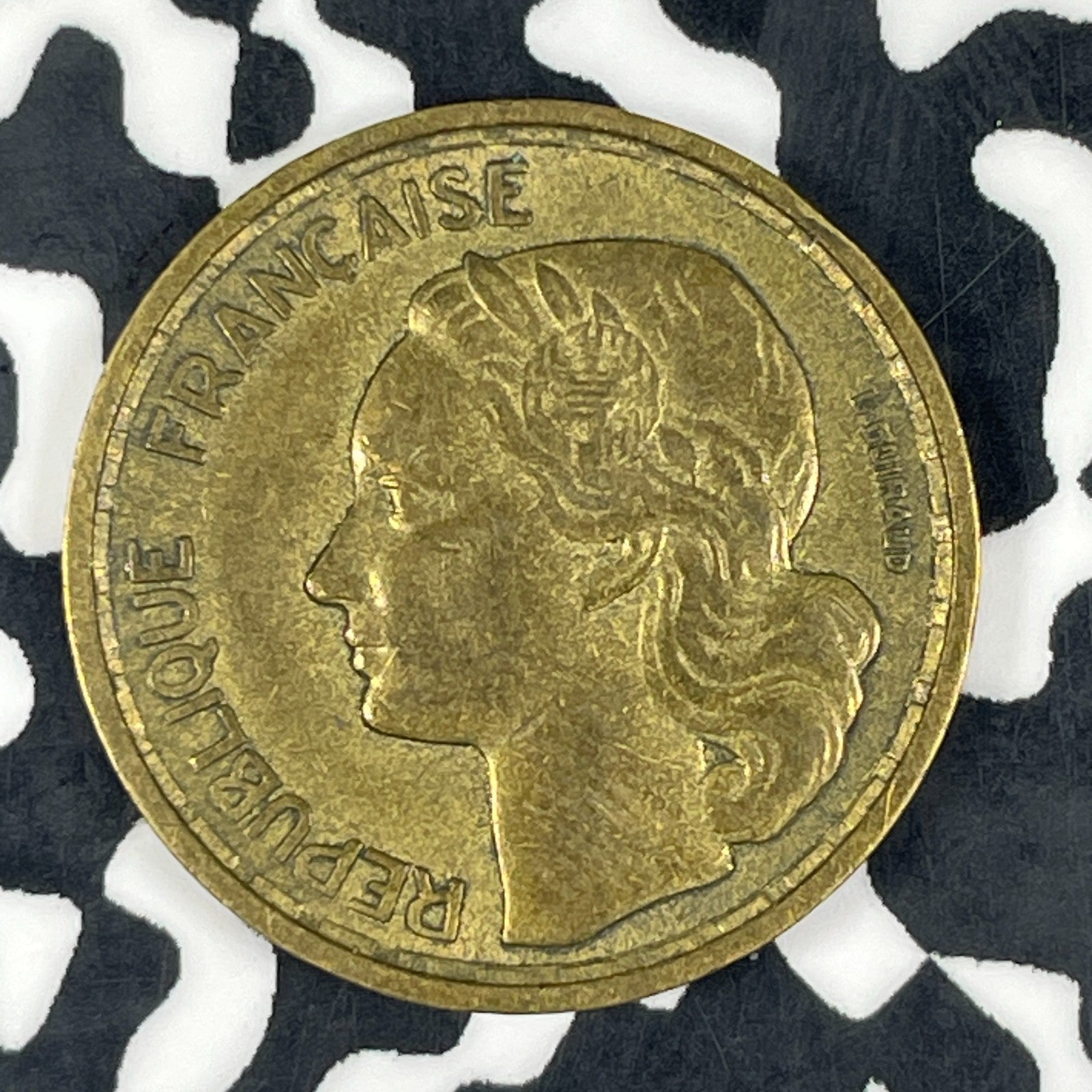 1954 France 10 Francs Lot#C9072 Key Date!