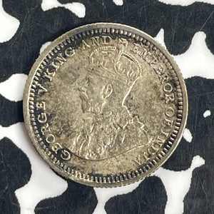 1932 Hong Kong 5 Cents Lot#T8494 Silver! High Grade! Beautiful!
