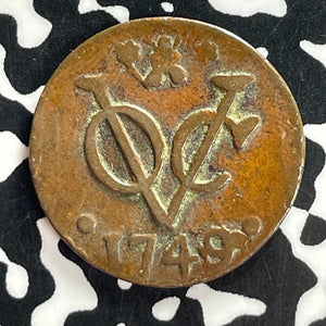 1749 Netherlands East Indies Zeeland 1 Duit Lot#T7441