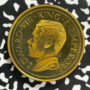 1936 Canada Edward VIII Fantasy Crown Lot#C0087 KM#X3A