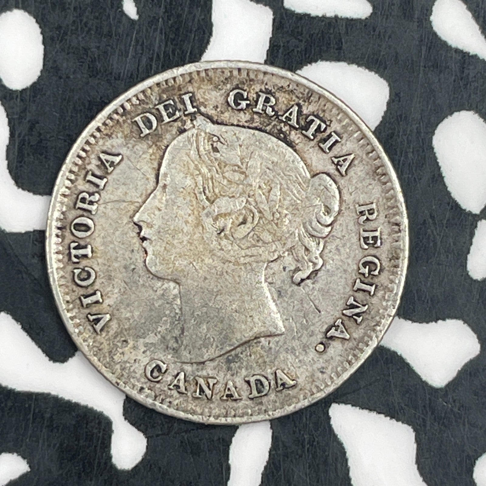 1899 Canada 5 Cents Lot#F7740 Silver!