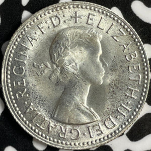 1961 Australia 1 Shilling Lot#D8930 Silver! High Grade! Beautiful!