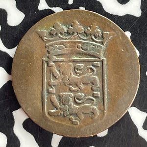 1755 Netherlands East Indies West Friesland 1 Duit Lot#T7450
