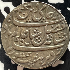 (1793-1818) India Bengal Presidency 1 Rupee Lot#JM9315 Silver! Nice! KM#99