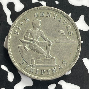 1903 U.S Philippines 5 Centavos Lot#C0196