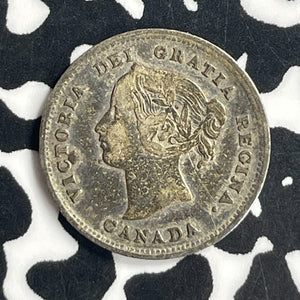 1898 Canada 5 Cents Lot#JM9664 Silver! Nice! Better Date