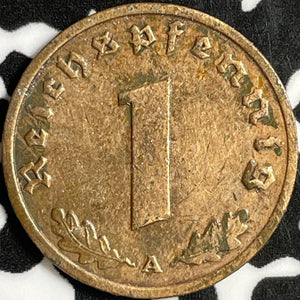 1938-A Germany 1 Pfennig Lot#D8323