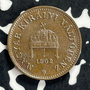 1902 Hungary 1 Filler Lot#T9635 High Grade! Beautiful!