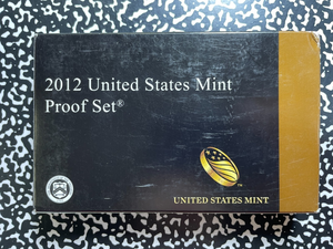 2012 U.S. Mint 14x Coin Proof Set Lot#B2706 With Case & C.O.A.