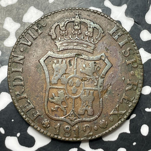 1812 Spain Catalonia 6 Quartos Lot#MK343