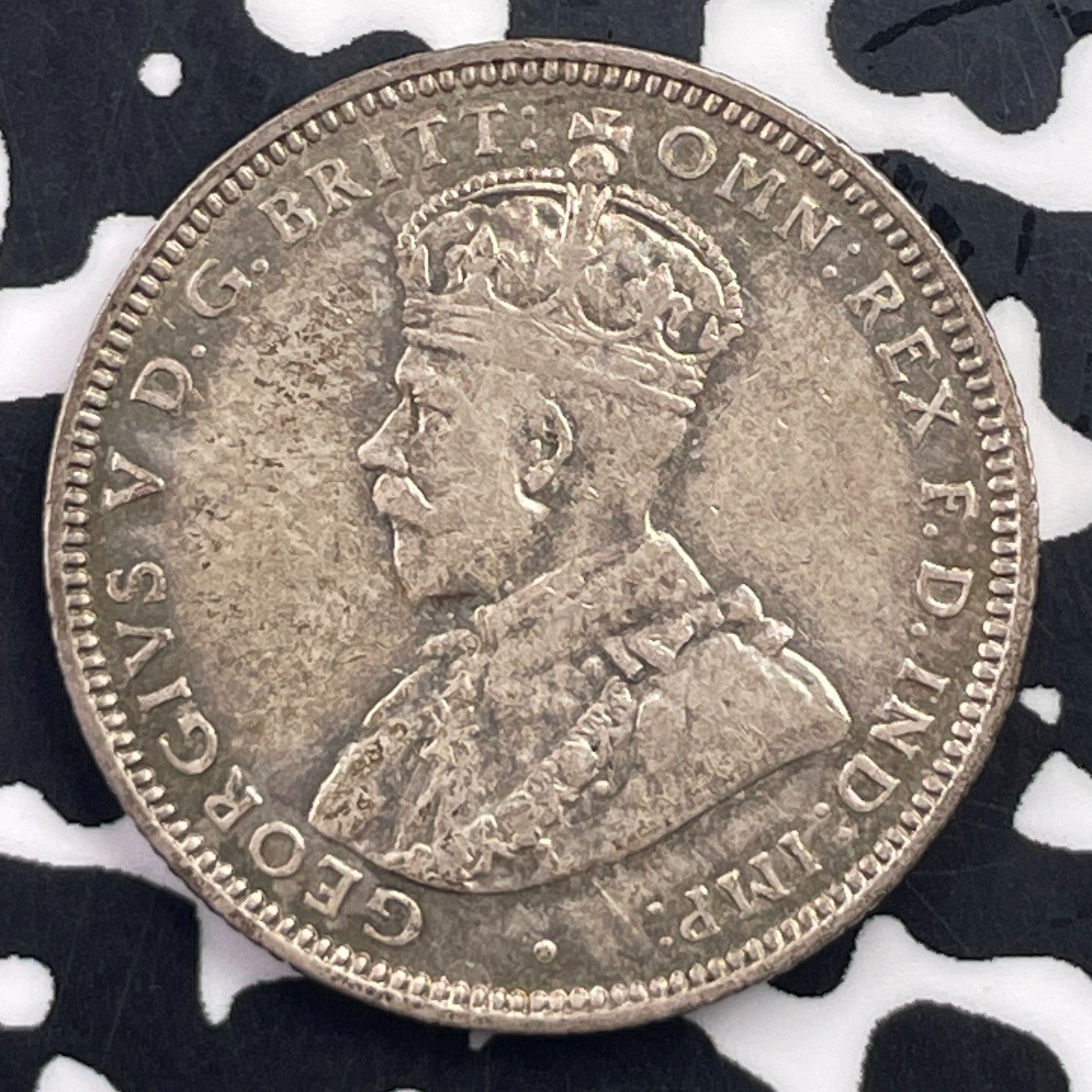 1925 Australia 1 Shilling Lot#C2018 Silver! Nice!