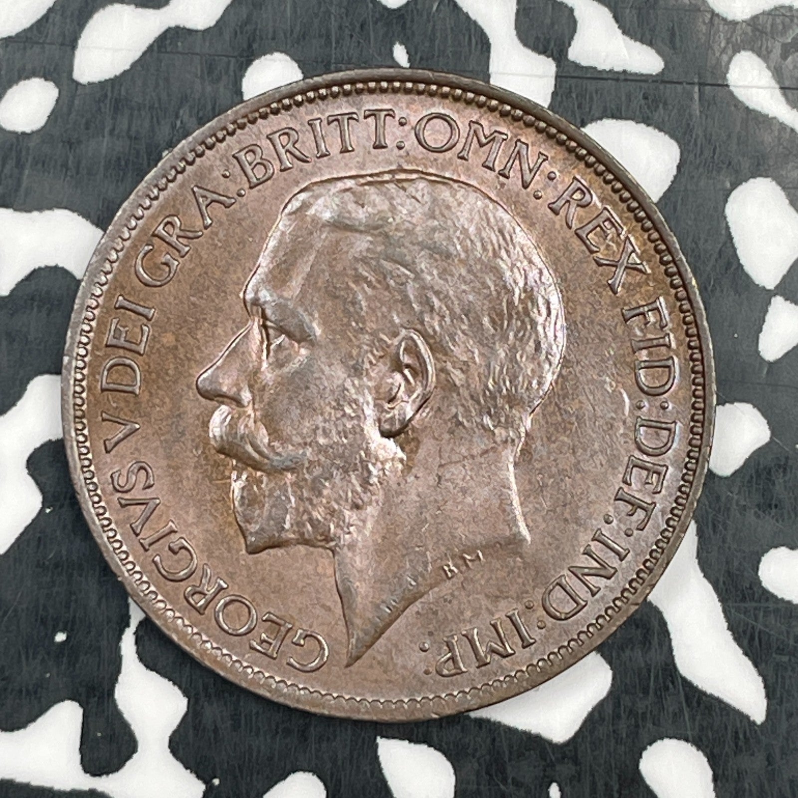 1921 Great Britain 1/2 Penny Lot#N1506 High Grade! Beautiful!
