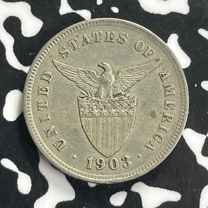 1903 U.S Philippines 5 Centavos Lot#C0196