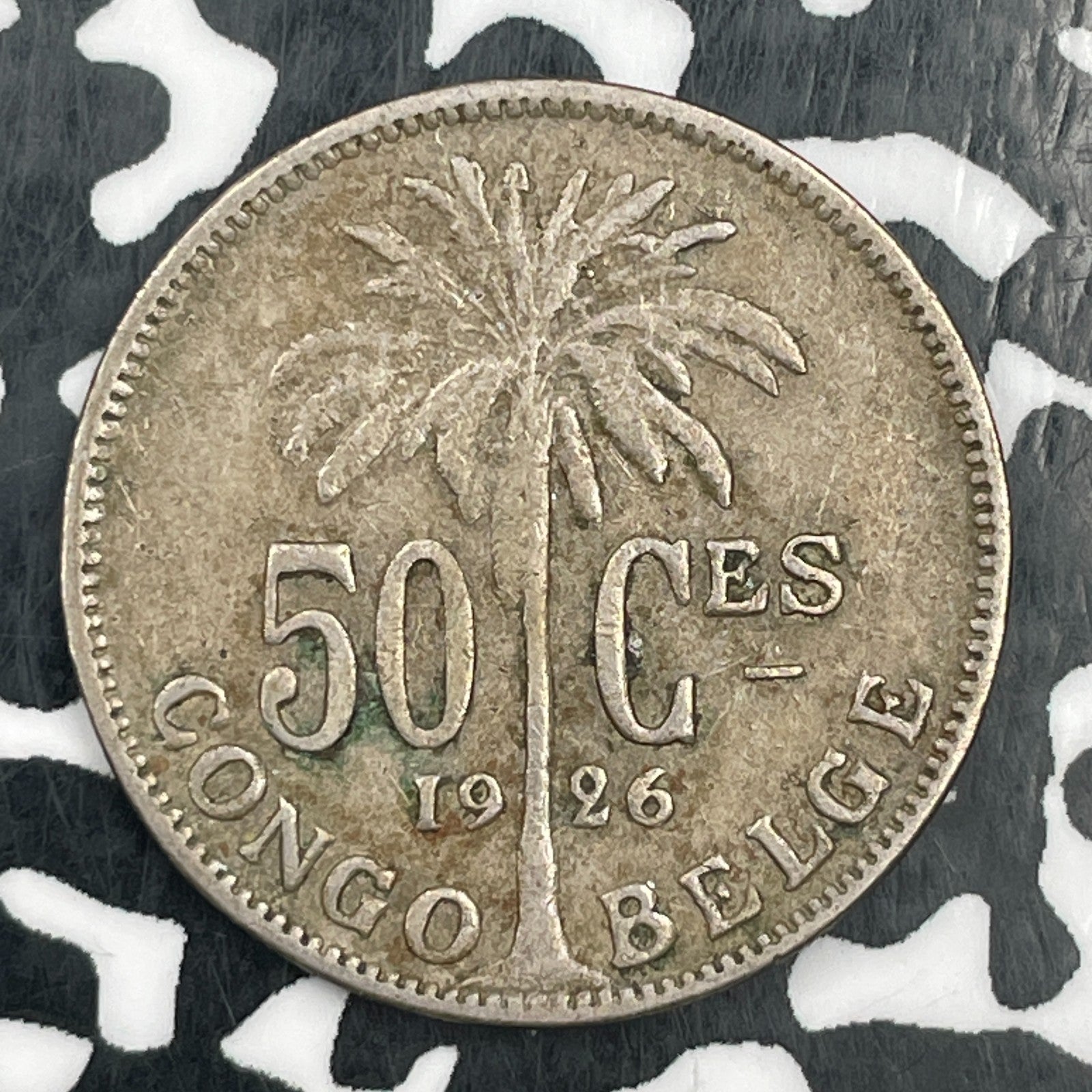 1926 Belgian Congo 50 Centimes Lot#F9249