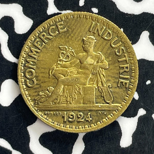1924 France 50 Centimes Lot#C1276 High Grade! Beautiful!