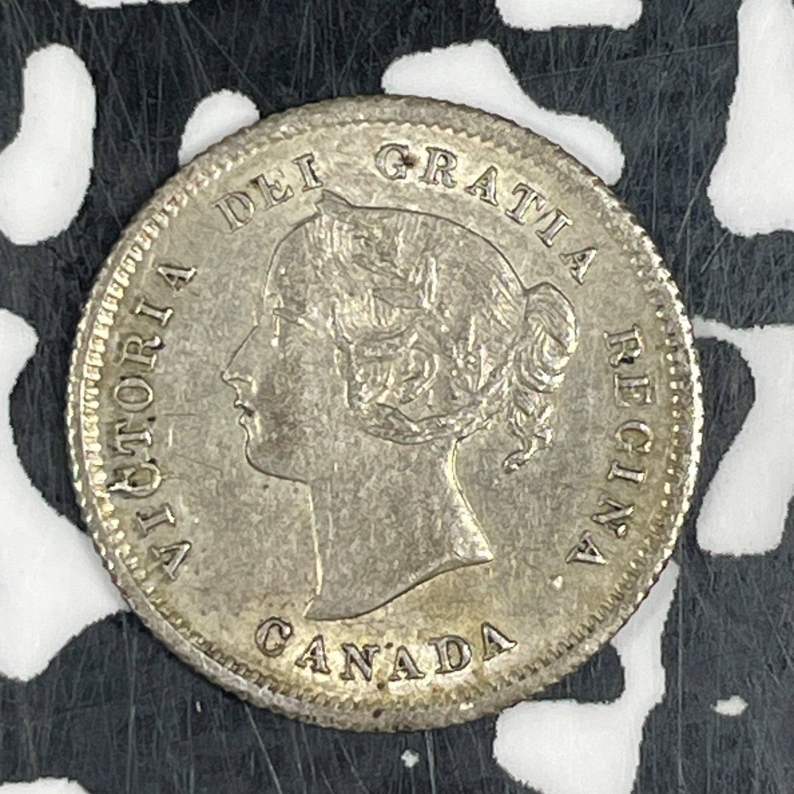 1872-H Canada 5 Cents Lot#JM0712 Silver! Nice!