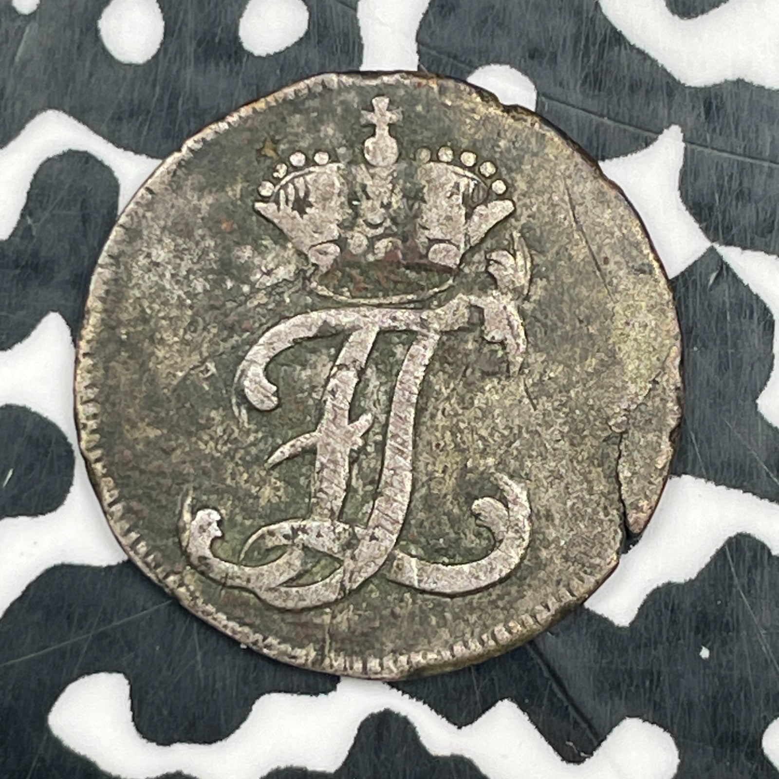 1781-BR Germany Hesse-Cassel 2 Albus Lot#N3619 Silver!