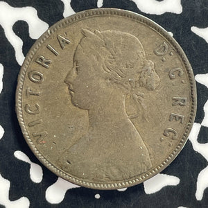 1865 Newfoundland Large Cent Lot#T9260