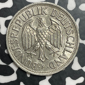 1959-F West Germany 1 Mark Lot#T2559 Nice! Better Date