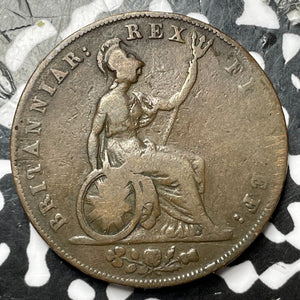 1826 Great Britain 1/2 Penny Half Penny Lot#D8001