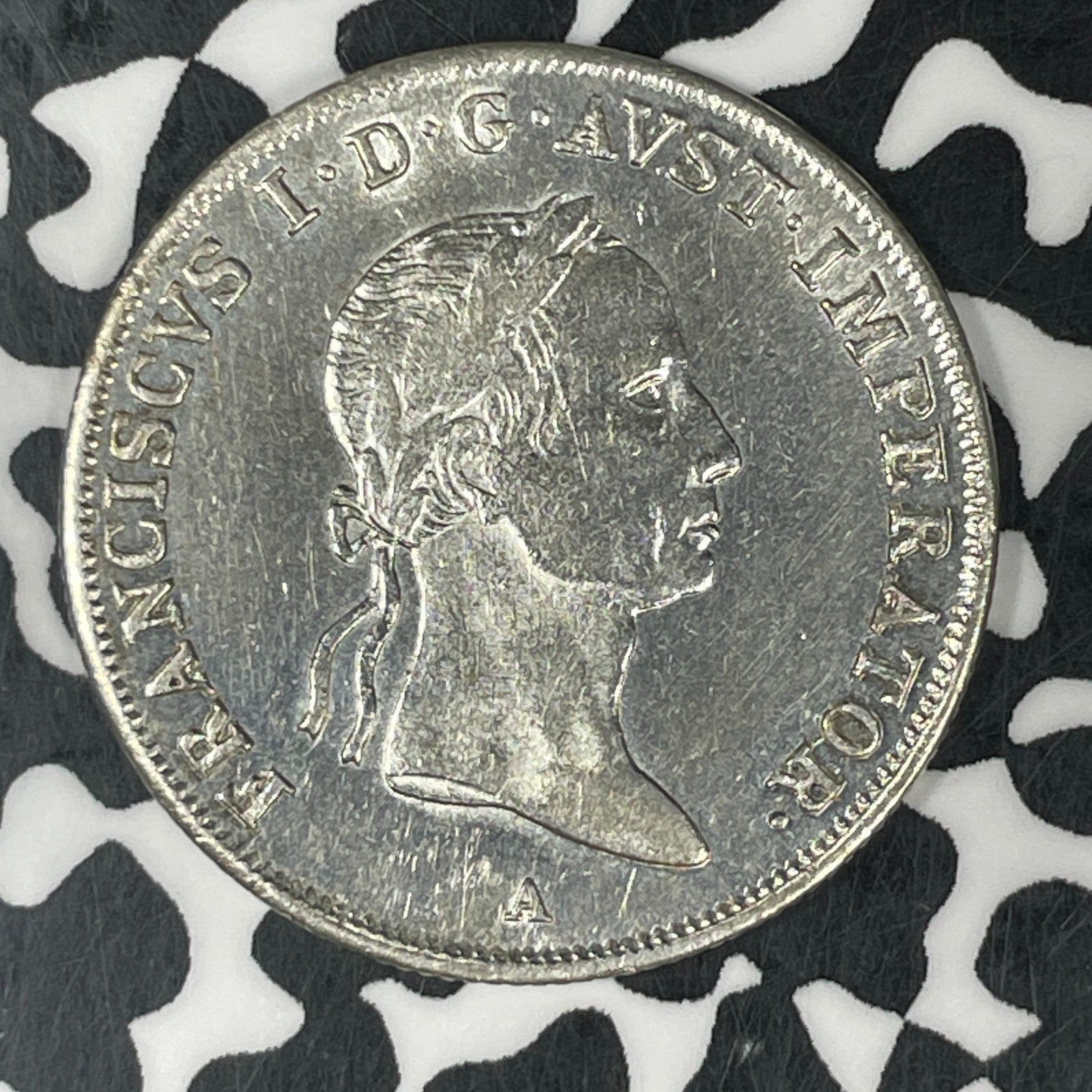 1832-A Austria 20 Kreuzers Lot#C6730 Silver! High Grade! Beautiful!