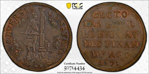 1575 Spanish Netherlands Equality In The Netherlands Jeton PCGS XF45 Lot#G9424