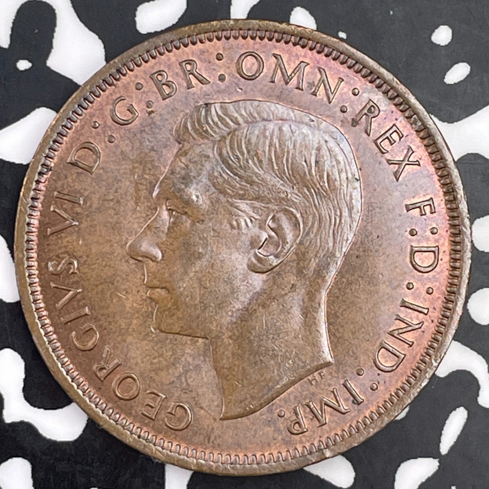 1940 Great Britain 1 Penny Lot#F3279 High Grade! Beautiful!