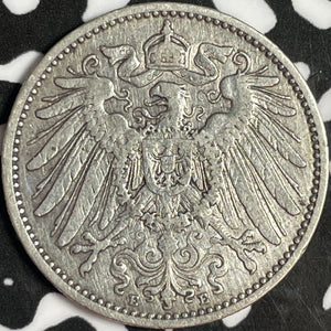 1901-E Germany 1 Mark Lot#D8065 Silver! Better Date