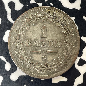 1813-K Switzerland St. Gallen 1 Batzen Lot#T5857