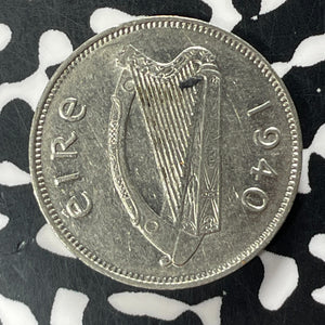 1940 Ireland 6 Pence Sixpence Lot#T4297 Nice!