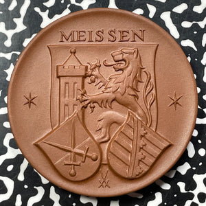 1983 Germany Dresden/Meissen Porcelain Medal Lot#B2165 68mm