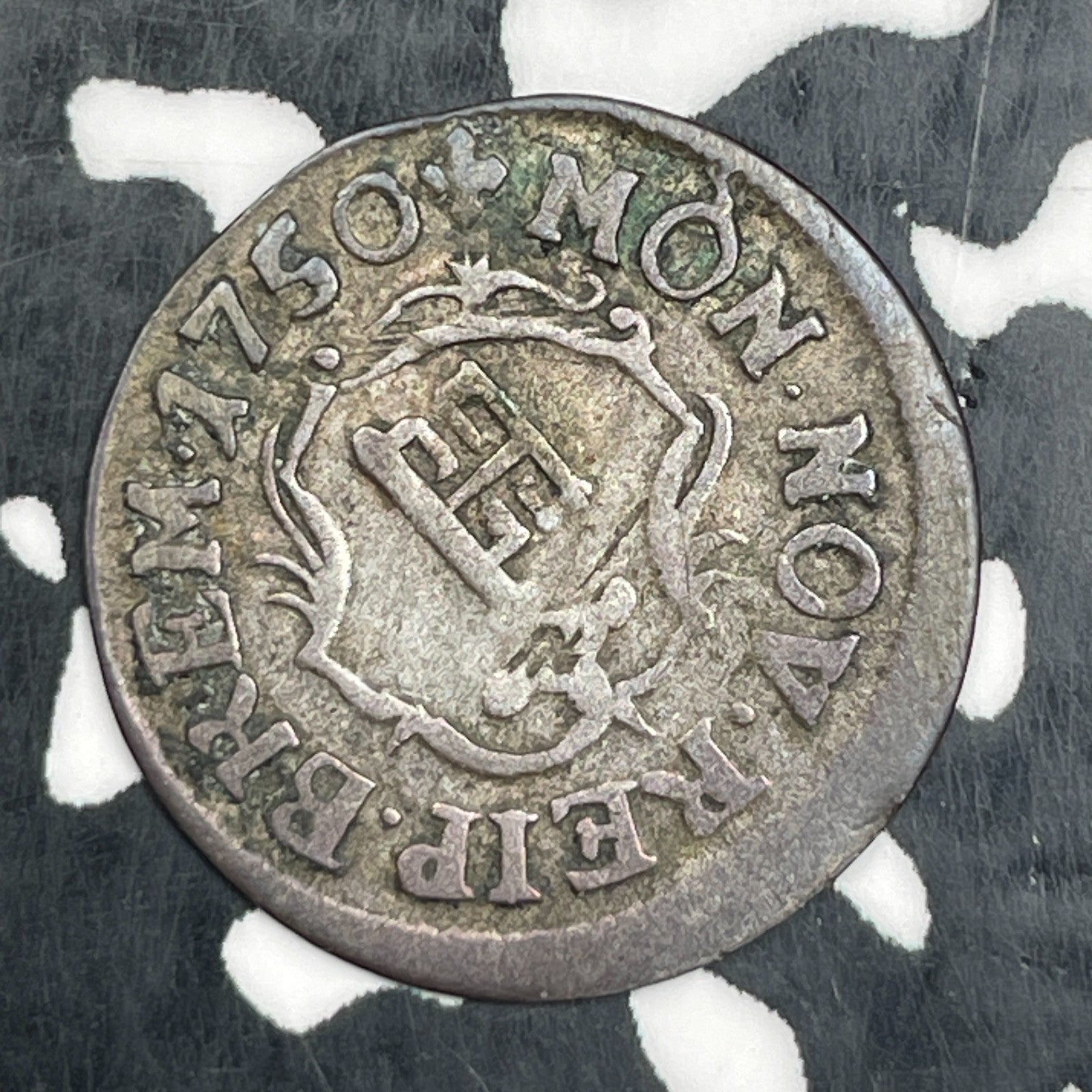 1750 Germany Bremen 1 Groten Lot#N2265 Silver!