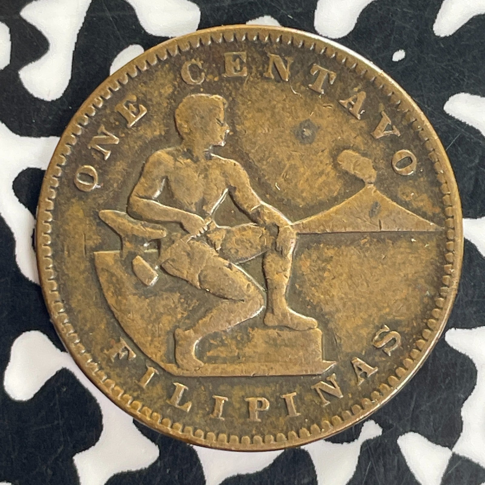 1925 U.S. Philippines 1 Centavo Lot#C5032