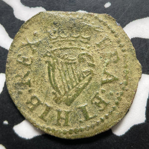 (1625-1642) Great Britain Charles I Richmond Farthing Lot#MK300