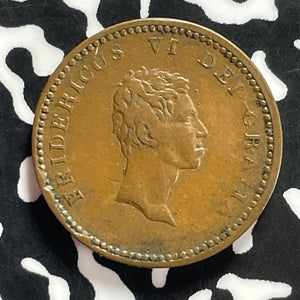 1811 Denmark 2 Skilling Lot#T9673
