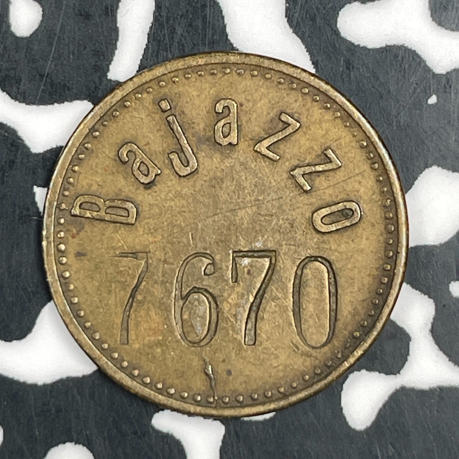 Undated Germany Bajazzo Game Token Lot#F6756