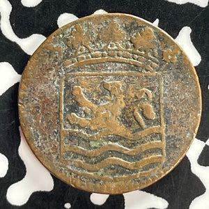 1737 Netherlands East Indies Zeeland 1 Duit Lot#T7445