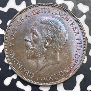 1928 Great Britain 1 Penny Lot#C1382-B Nice!