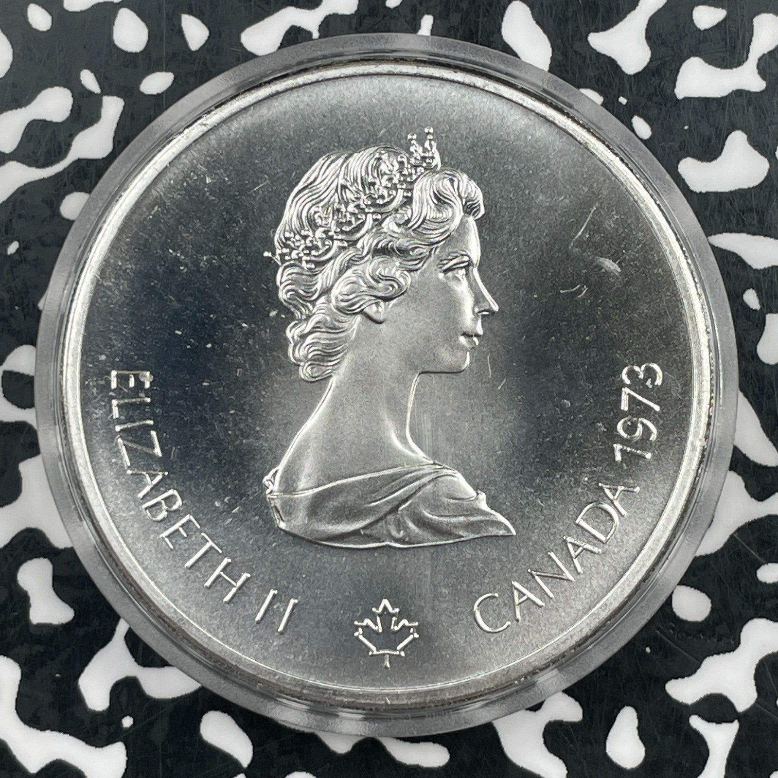 1973 Canada Montreal Olympics $10 Dollars Lot#OV1991 Large Silver! KM#87